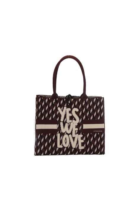 borsa a spalla bella bordeaux LE PANDORINE | 1B511BELLA-C23